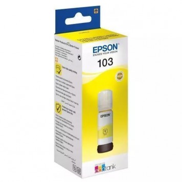 Чернила Epson 103 EcoTank Yellow  for L3100310131103150  65ml C13T00S44A-1