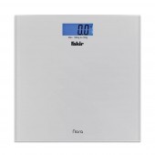 Цифровые напольные стеклянные весы Fakir NORA- серебро