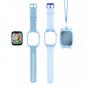 Детские умные часы LEEF Cosmic цвет голубой-6