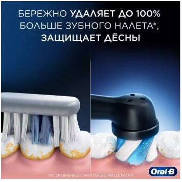 Электрическая зубная щётка Oral-B iO Series 3 Matte Black чёрная 1 насадка-3