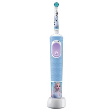 Детская электрическая зубная щетка Oral-B Vitality Pro Kids  Холодное Сердце 2  с мобильным приложением круглая насадка 3+ лет-1