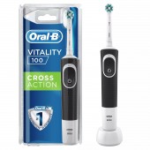 Электрическая зубная щётка Oral-B Vitality D100 чёрная