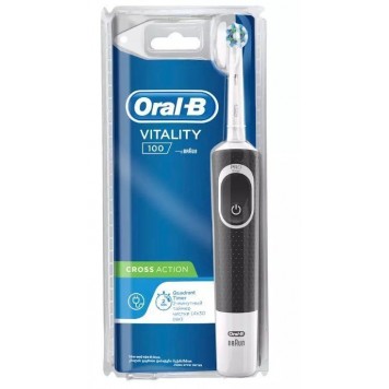Электрическая зубная щётка Oral-B Vitality D100 чёрная-9