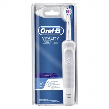 Электрическая зубная щётка Oral-B Vitality D100 белая-2