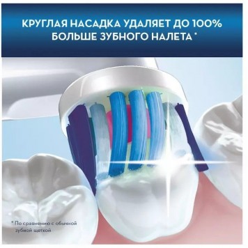 Электрическая зубная щётка Oral-B Vitality D100 белая-3