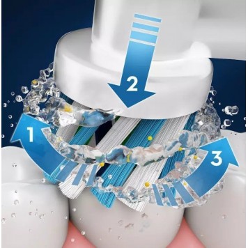 Электрическая зубная щётка Oral-B Vitality D100 голубая-4