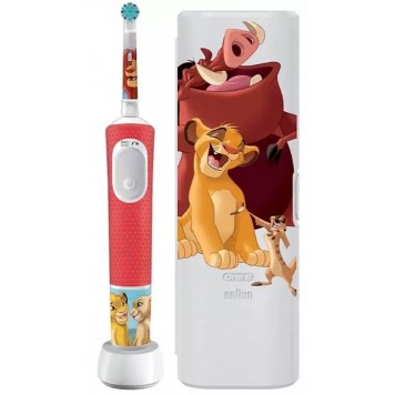 Электрическая зубная щетка  ORAL_B Lion King D103.413.2KX тип 3708 с з/у тип 3757 (от 3 лет)