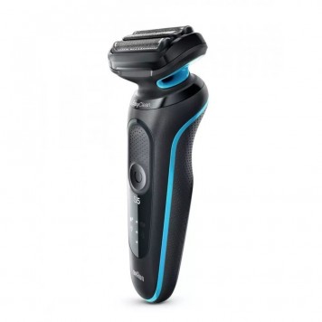 Электробритва Braun Series 5 51-M1000s для сухого и влажного бритья мятная-1