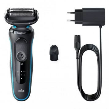Электробритва Braun Series 5 51-M1000s для сухого и влажного бритья мятная-2