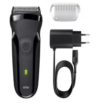 Электробритва Braun Series 3 300 с 3 плавающими лезвиями чёрный-9