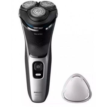 Электробритва Роторная Philips Серии 3000 Black (S3143/00)  IPX7 плавающие головки