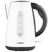 Электрочайник ARDESTO EKL-F300W белый / 1.7л / 2150Вт / нерж. сталь