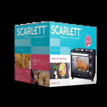 Электропечь Scarlett SC-EO96O99 черный-1