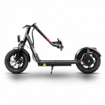 Электросамокат TRIBE Drakkar, черный, TES-DRK1216K36BLACK-8