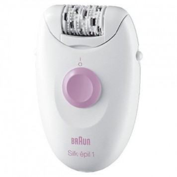 Эпилятор Braun Silk-épil 1 1-170, для сухой эпиляции, белый-1