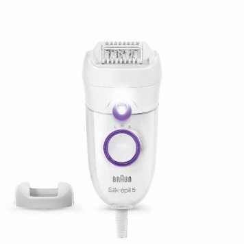 Эпилятор BRAUN LEGEPIL SE5-505P WHT/PUR BOX MN