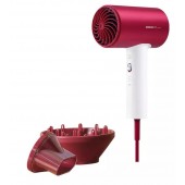 Фен с диффузором Soocas H5 Red/White 1800 Вт 2 насадки ионизация чехол
