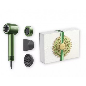 Фен высокоскоростной Dreame Glory Master Green (AHD10) 1600 Вт 3 насадки ионизация подарочная упаковка-6