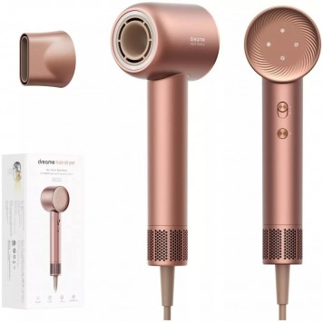 Фен высокоскоростной Dreame Glory High-Speed Rose Gold (AHD6A-RS) 1600 Вт 1 насадка ионизация