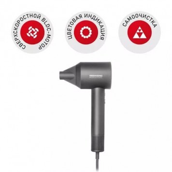 Фен REDMOND HD1701 Серый-3