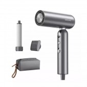 Фен складной Dreame Pocket Space Grey (AHD51) 1300 Вт 2 насадки ионизация чехол
