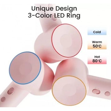 Фен высокоскоростной Laifen SE Special Light Pink 1500 Вт 2 насадки ионизация-2