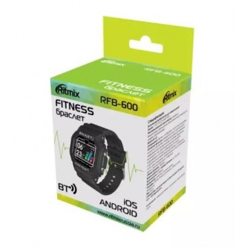Фитнес трекер Ritmix RFB-600 черный-1