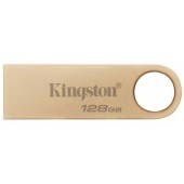 Флэш-накопитель Kingston 128Gb USB3.2 Gen1 Data Traveler SE9 (Gold Metal Case)