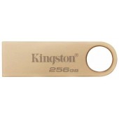 Флэш-накопитель Kingston 256Gb USB3.2 Gen1 Data Traveler SE9 (Gold Metal Case)