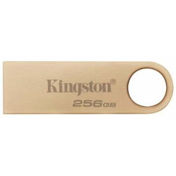 Флэш-накопитель Kingston 256Gb USB3.2 Gen1 Data Traveler SE9 (Gold Metal Case)