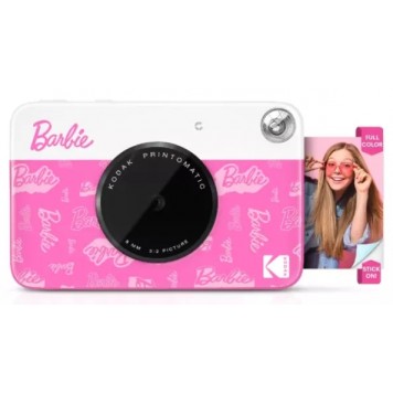 Фотоаппарат моментальной печати Kodak PRINTOMATIC Barbie светло-розовый