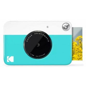 Фотоаппарат моментальной печати Kodak PRINTOMATIC голубой