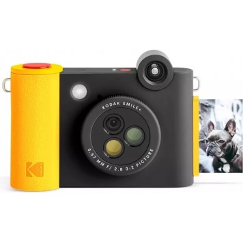 Фотоаппарат моментальной печати Kodak Smile черный