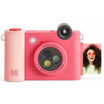 Фотоаппарат моментальной печати Kodak Smile фуксия