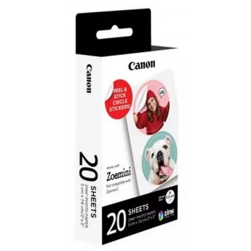Фотобумага Canon ZINK CIRCLE PAPER 20 SHEET-1
