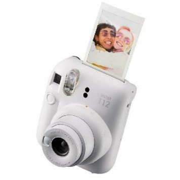 Фотокамера для моментальных снимков INSTAX MINI 12 CLAY WHITE TH EX D EU-1