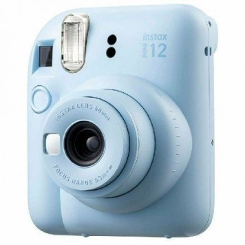 Фотокамера для моментальных снимков INSTAX MINI 12 PASTEL BLUE TH EX D EU-1