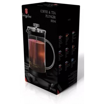 Френч-пресс 800 мл Berlinger Haus Black Silver Collection BH-6303A-3