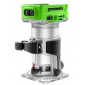 Фрезер аккумуляторный Greenworks G24RO 24 V бесщеточный без АКБ и ЗУ