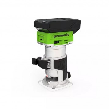Фрезер аккумуляторный Greenworks G24RO 24 V бесщеточный без АКБ и ЗУ-1