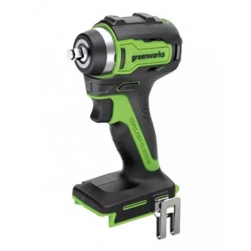 Гайковерт ударный аккумуляторный Greenworks G24IW200 24V 200 Нм бесщеточный без АКБ и ЗУ