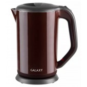 Чайник электрический с двойными стенками GALAXY GL0318/коричневый Чайник электрический с двойными стенками GALAXY GL0318/коричневый