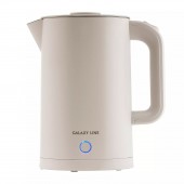 Чайник электрический GALAXY LINE GL0362 Бежевый Чайник электрический GALAXY LINE GL0362 Бежевый