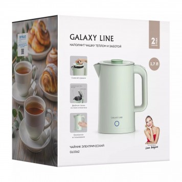 Чайник электрический GALAXY LINE GL0362 Фисташковый-5