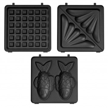 Вафельница электрическая со сменными формами GALAXY LINE GL2971-2