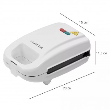 Вафельница электрическая со сменными формами GALAXY LINE GL2971-7