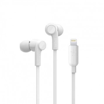 Гарнитура Belkin ROCKSTAR™ Lightning Connector, white