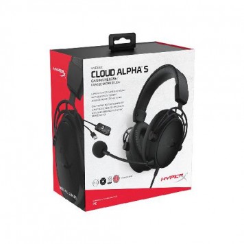 Гарнитура HyperX Cloud Alpha S Black HX-HSCAS-BK/WW-2