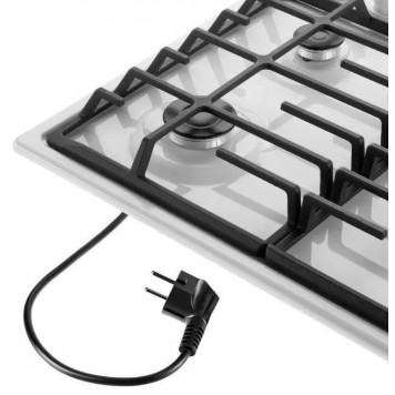 Газовая варочная панель MAUNFELD EGHE.64.6CW/G-12