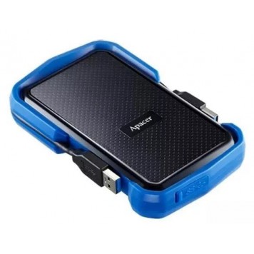 Внешний жесткий диск HDD 1TB Apacer AC631 2.5  AP1TBAC631U-1(Blue)-2